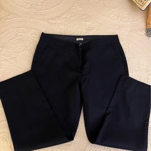 J Crew navy straight leg pants